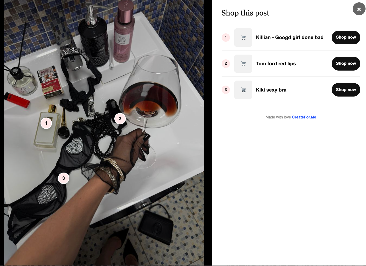 ShopThePost shoppable WordPress feed